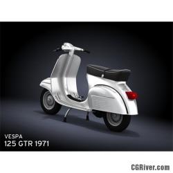 VESPA ET4 125 interior