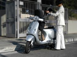 VESPA LX 125 silver