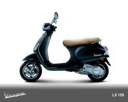 VESPA LX blue