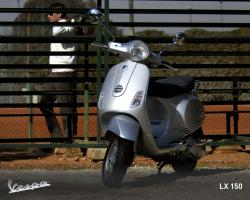 VESPA LX silver