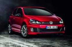 VOLKSWAGEN GOLF red