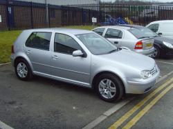 VOLKSWAGEN GOLF silver