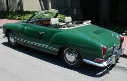 VOLKSWAGEN KARMANN CABRIOLET green