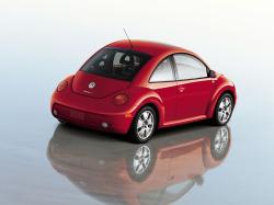 VOLKSWAGEN NEW BEETLE red