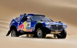 VOLKSWAGEN RACE TOUAREG blue