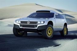 VOLKSWAGEN RACE TOUAREG brown