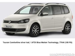 VOLKSWAGEN TOURAN silver