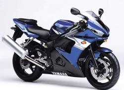 YAMAHA 600 R6 blue