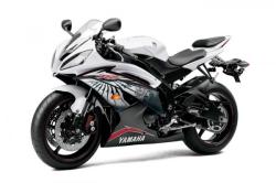 YAMAHA 600 R6 white