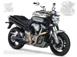 YAMAHA MT-01 silver