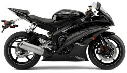 YAMAHA R6 black