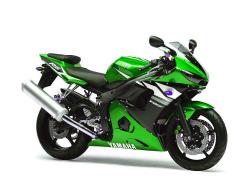 YAMAHA R6 green