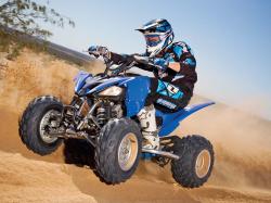 YAMAHA RAPTOR 250 blue