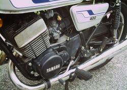 YAMAHA RD silver