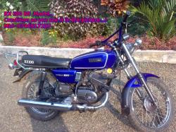 YAMAHA RX 100 blue