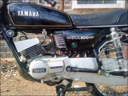 YAMAHA RX 100 engine