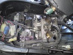 YAMAHA TDM engine