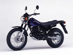 YAMAHA TW 125 brown