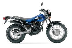 YAMAHA TW200 blue