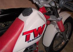 YAMAHA TW200 white