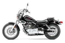 YAMAHA V STAR 250 black