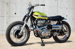 YAMAHA XS 650 CUSTOM brown