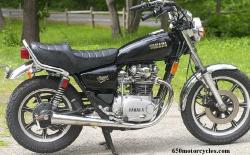 YAMAHA XS 650 black