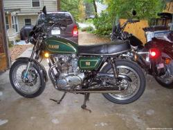 YAMAHA XS 650 green