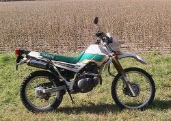 YAMAHA XT 225 green