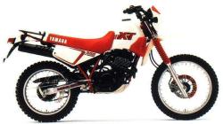 YAMAHA XT 350 interior