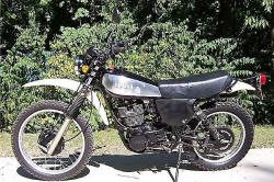 YAMAHA XT 500 silver