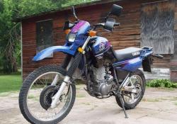 YAMAHA XT 600 blue