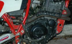 YAMAHA XT 600 red