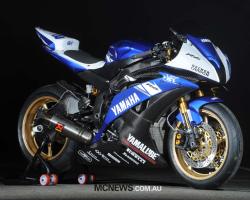 YAMAHA YZF-R6 brown