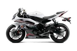 YAMAHA YZF-R6 white